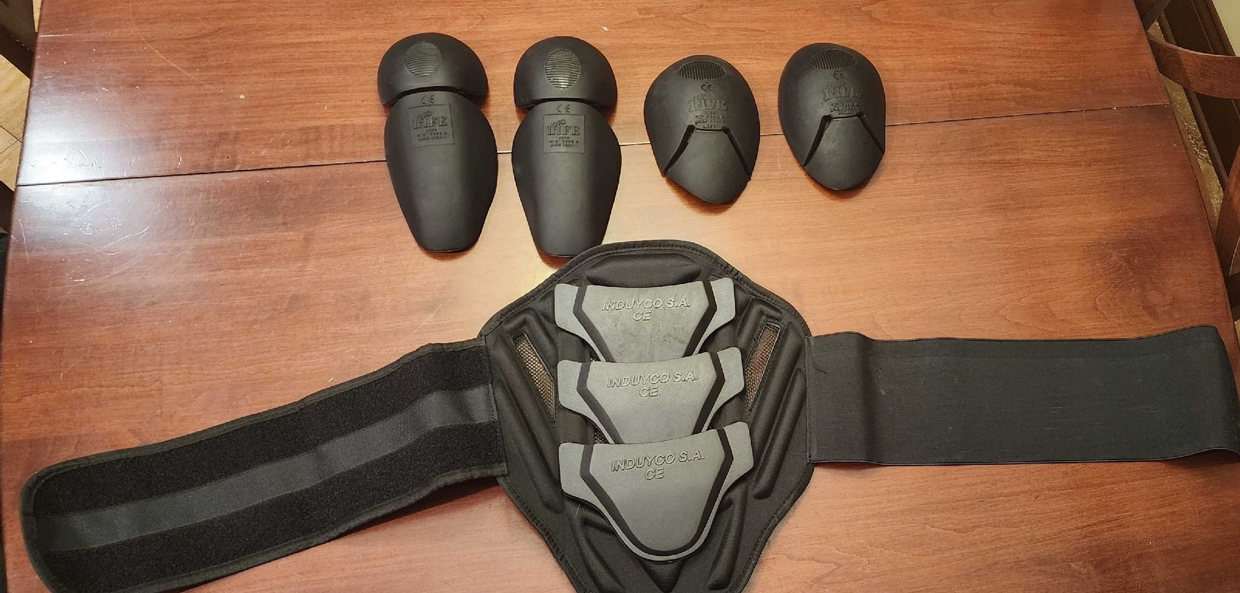 Anti-flash suit, front view