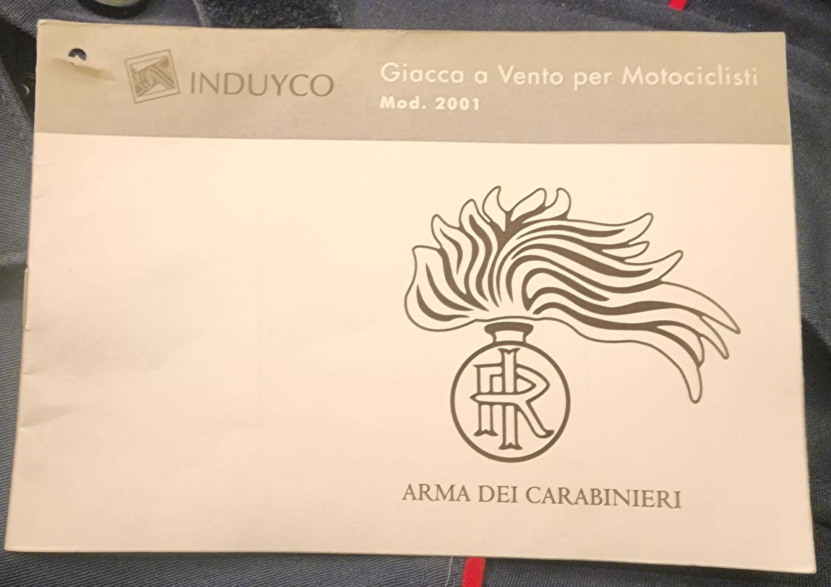 Instruction booklet cover