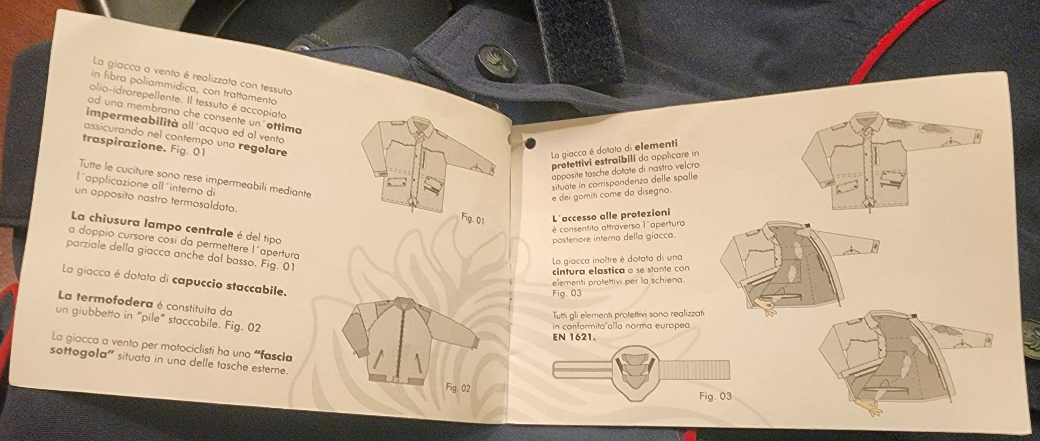Instruction booklet interior