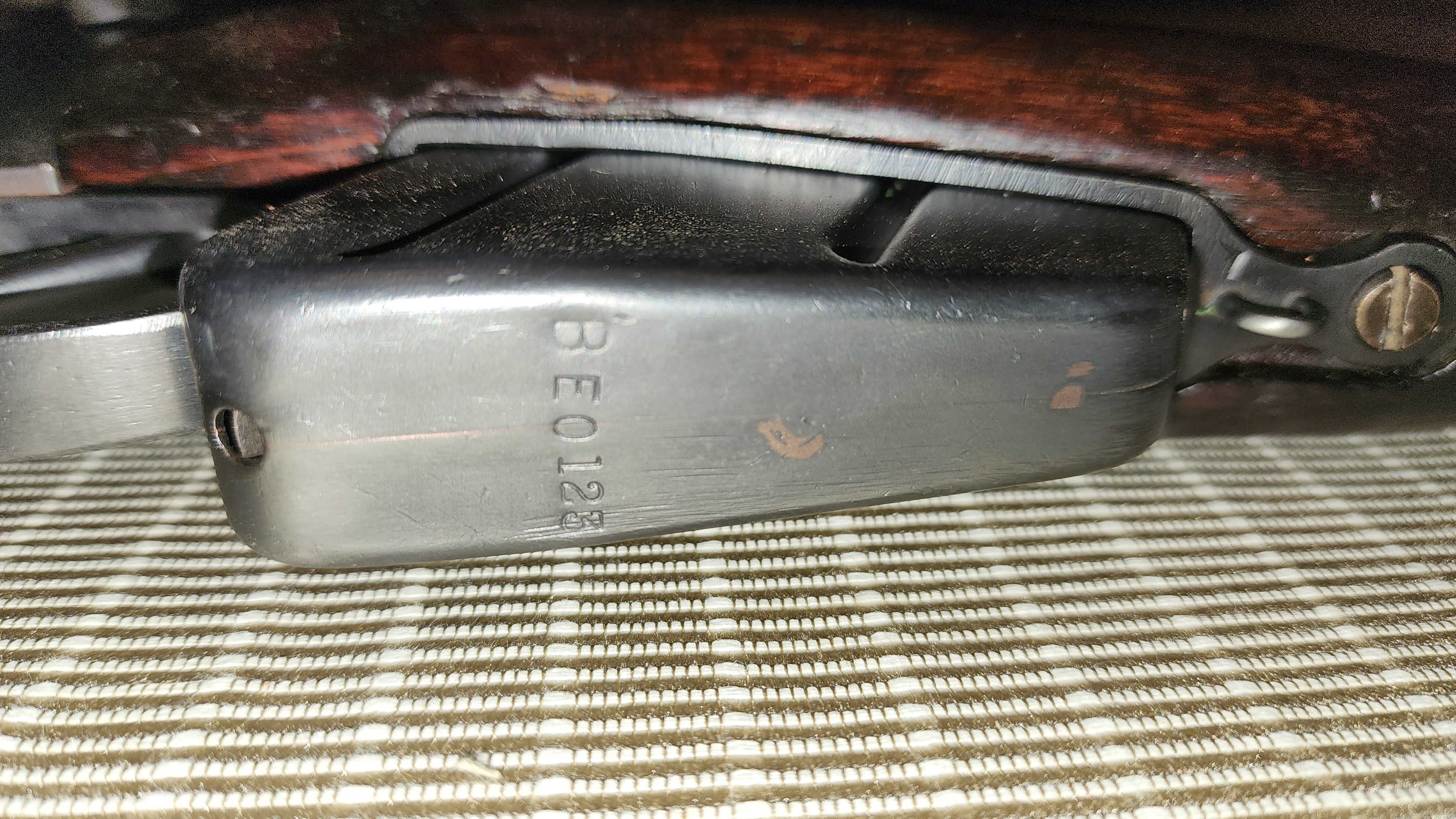 Magazine floorplate with matching serial BE0123