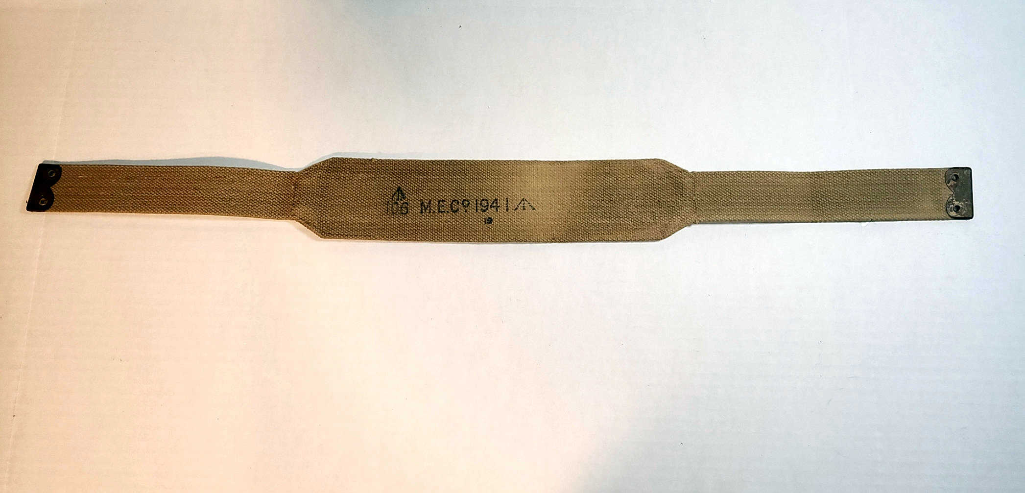 Yoke laid out flat, M.E.Co 1941