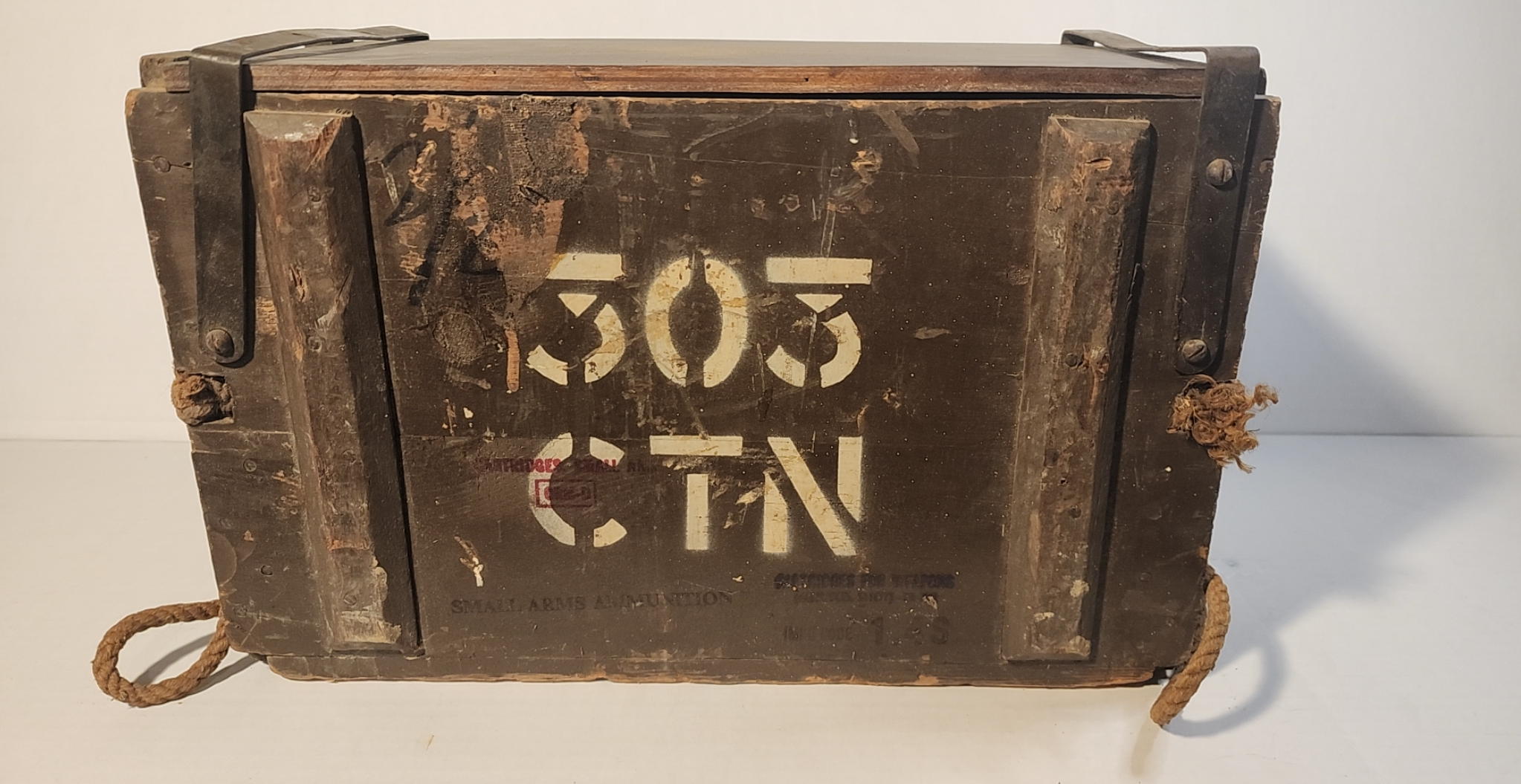 Side view with white stencil .303 CTN