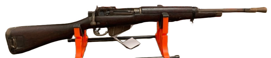 Right side overall view of the No. 5 Mk I Jungle Carbine before restoration
