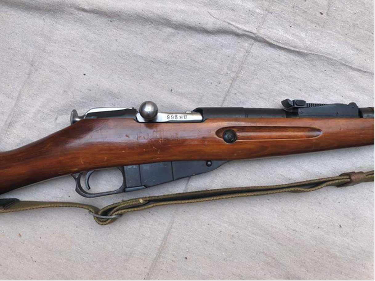 Close-up of Tula star and 1938 date on barrel shank