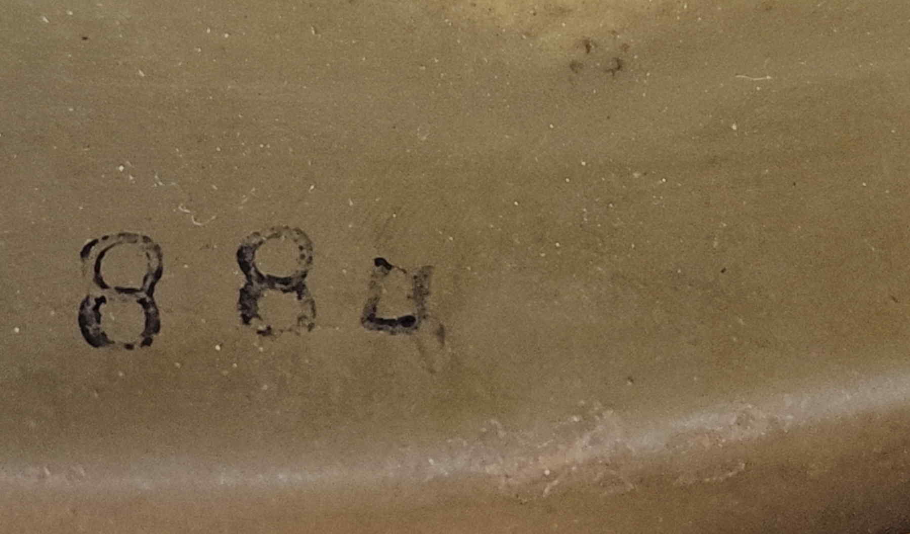 Internal ink stamp 8 84 inspection or control mark